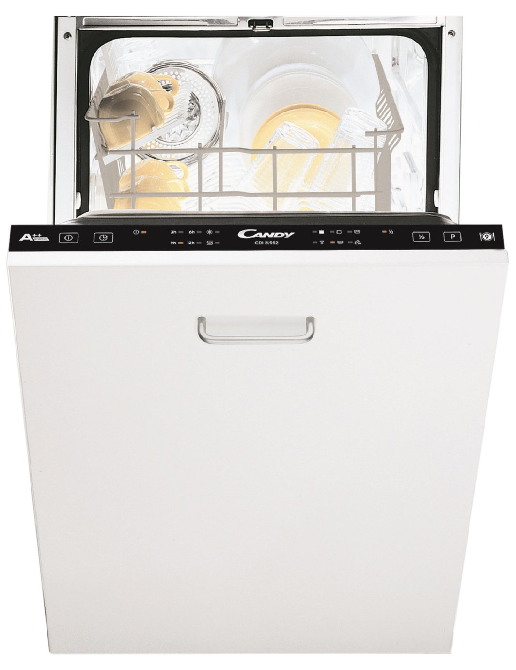 argos semi integrated dishwasher