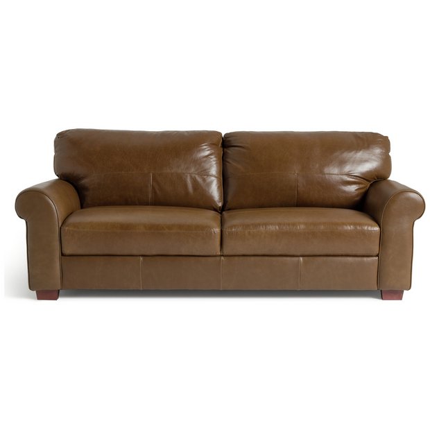 Argos leather best sale sofas and chairs