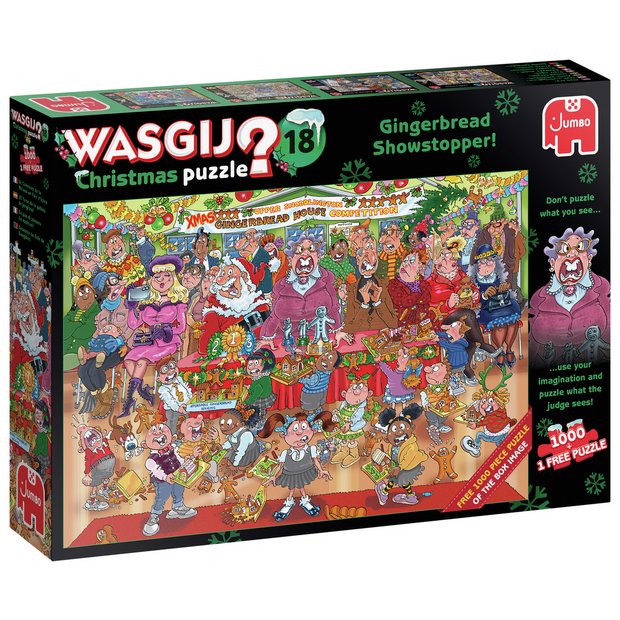 Buy Wasgij Christmas 18 Gingerbread Showstopper Jigsaw Puzzle | Jigsaws and puzzles | Argos