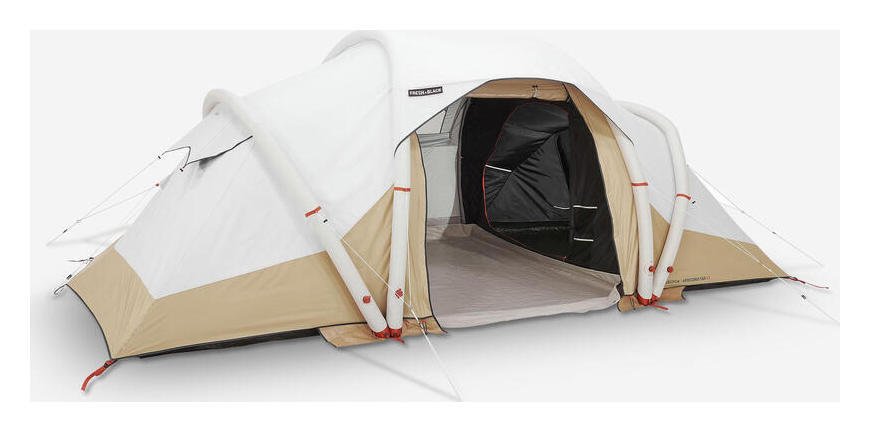 Decathlon 4 Person Inflatable Camping Tent Air Seconds 4.2