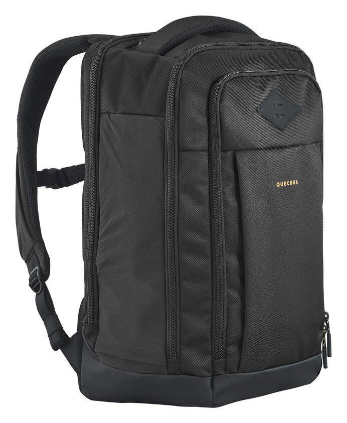 Decathlon Multi-Compartment Backpack 23L - Black