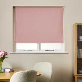 Habitat Blackout Blush Roller Blind