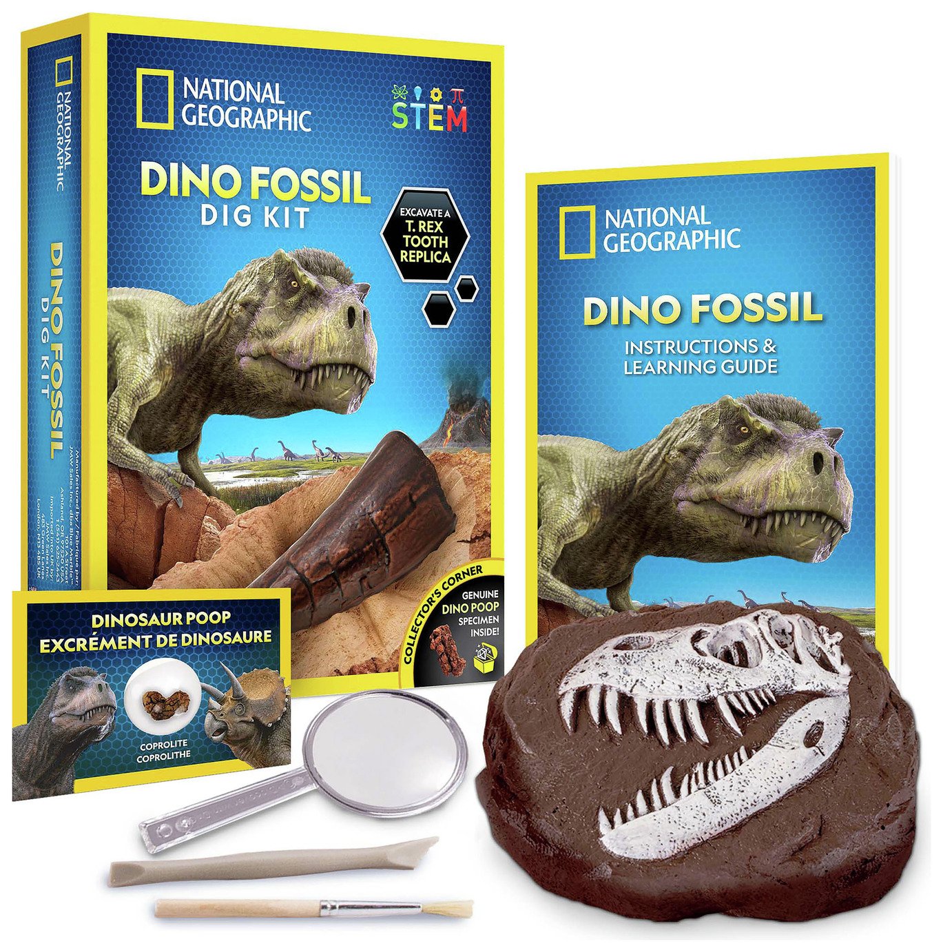 STEM National Geographic Dino Fossil Dig Kit
