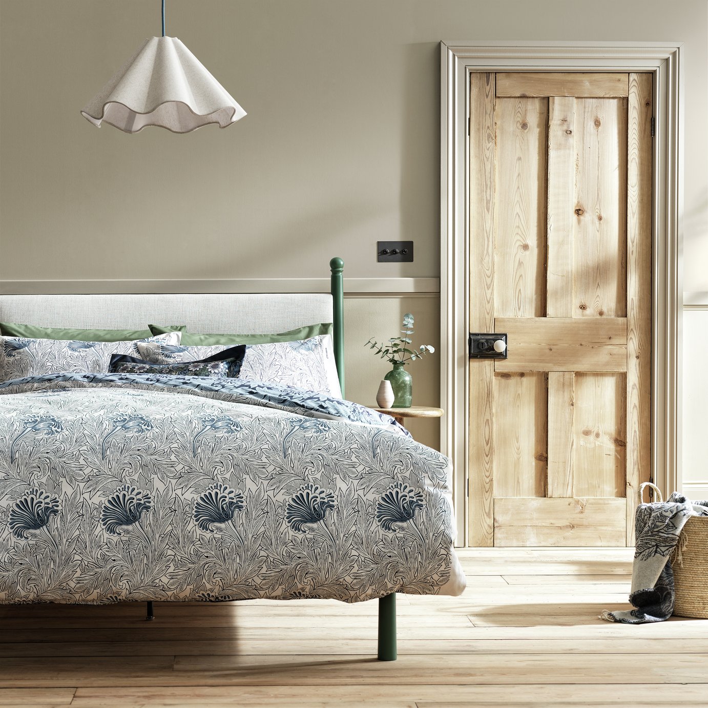 Habitat x Morris & Co. Tulip Toile Bedding Set