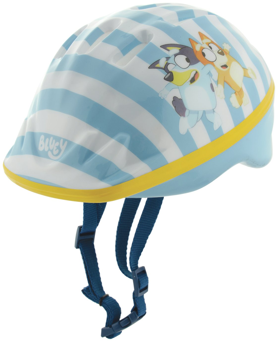 Bluey Kids Bike Helmet with Adjustable Dial Fitting - Blue