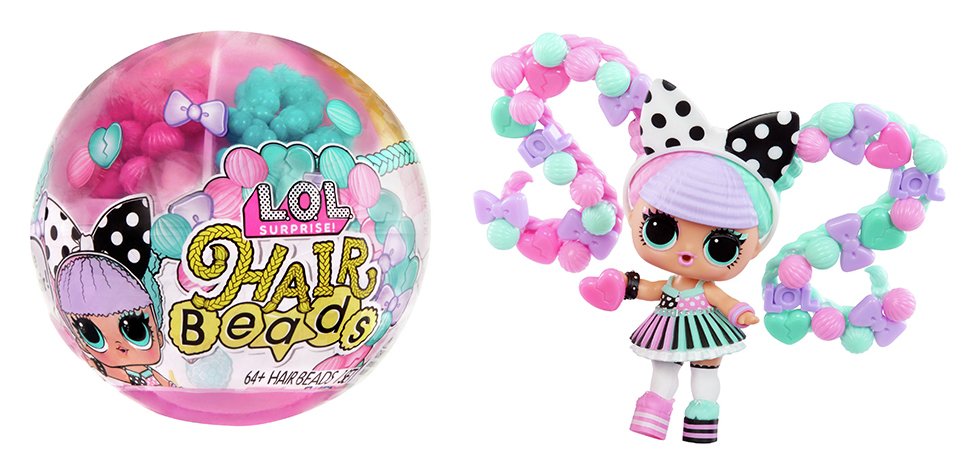 L.O.L. Surprise Hair Beads Tots Assortment
