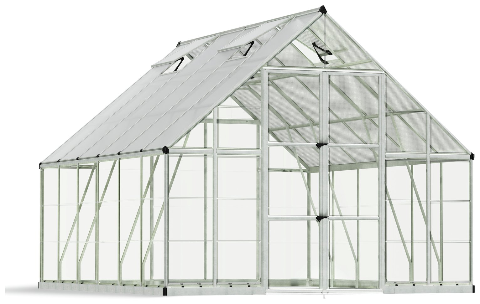 Palram Canopia Balance Silver Greenhouse - 10 x 16ft