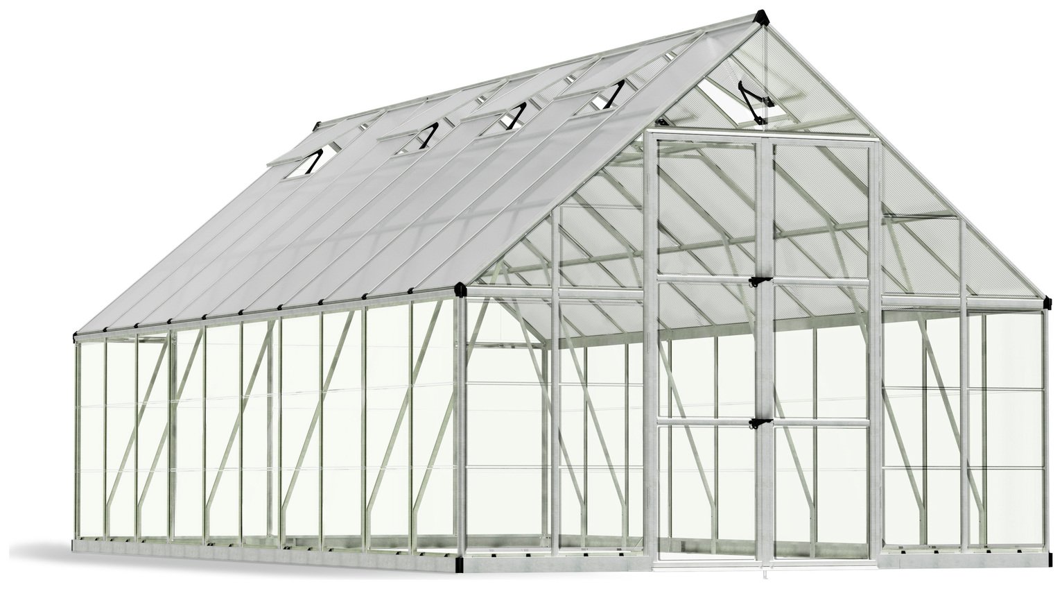 Palram Canopia Balance Silver Greenhouse - 10 x 20ft