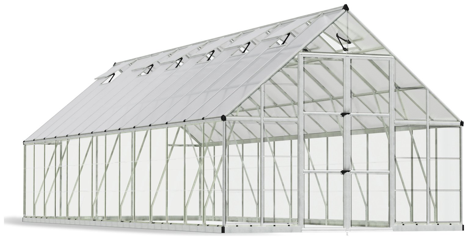 Palram Canopia Balance Silver Greenhouse - 10 x 28ft