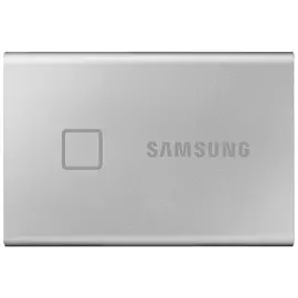 Samsung T7 Touch 500GB Portable SSD Hard Drive - Silver