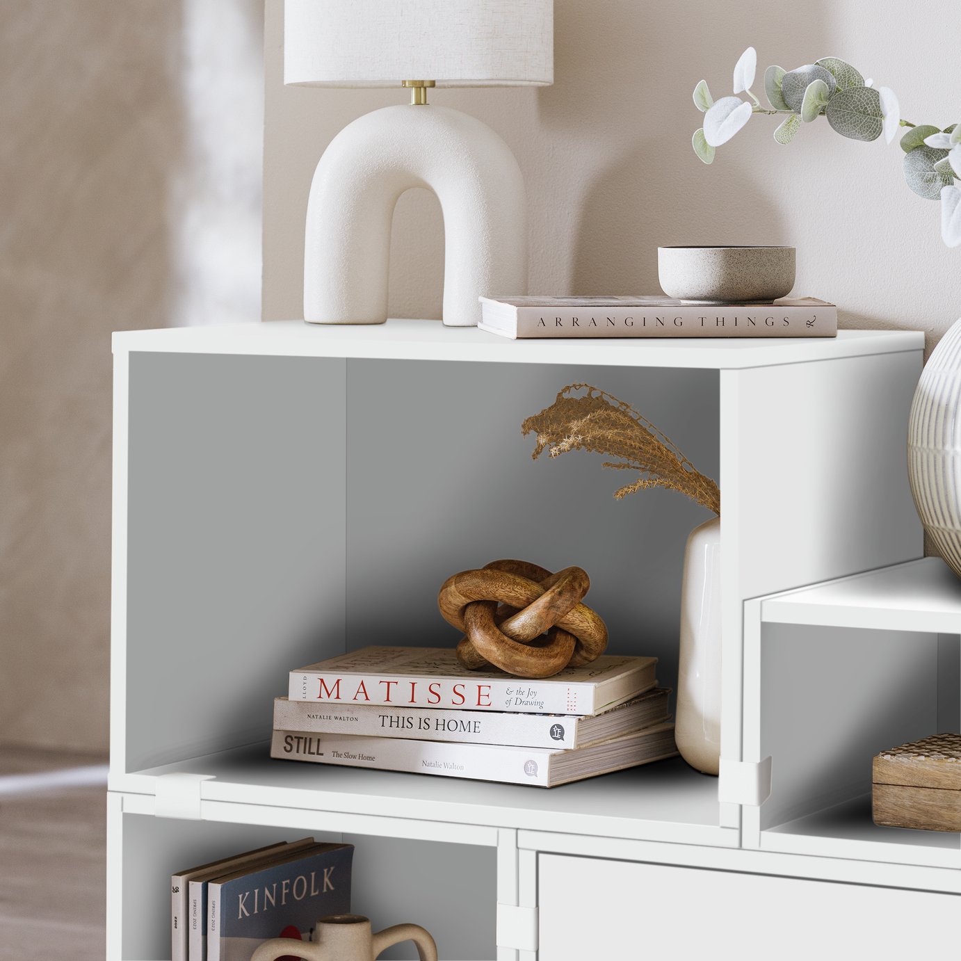 Habitat Rubrics Modular Single Large Shelf Unit