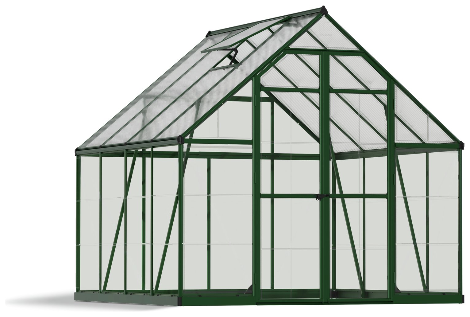Palram Canopia Balance Green Greenhouse - 8 x 8ft