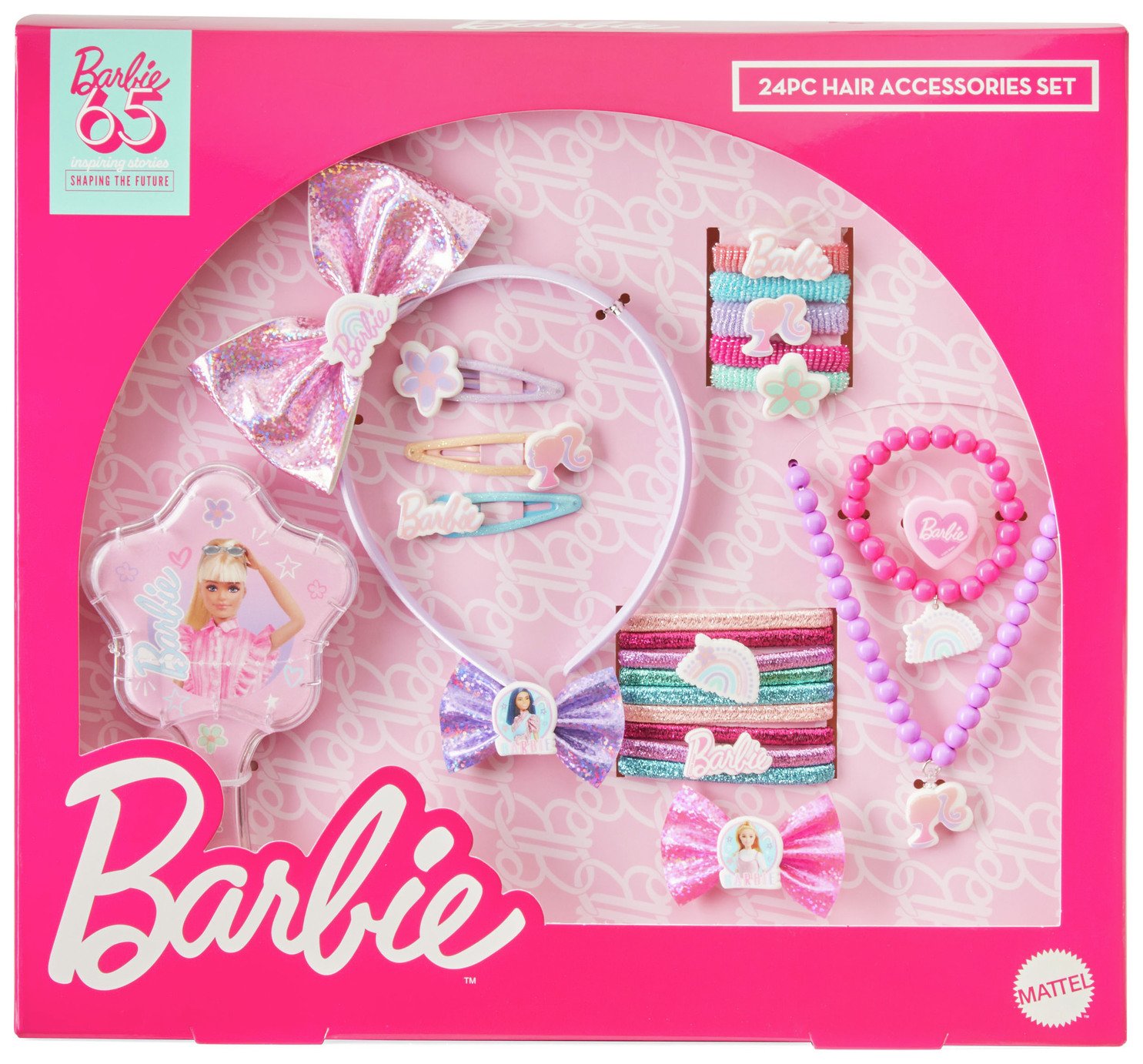 Mattel Barbie 24 Pieces Hair Set