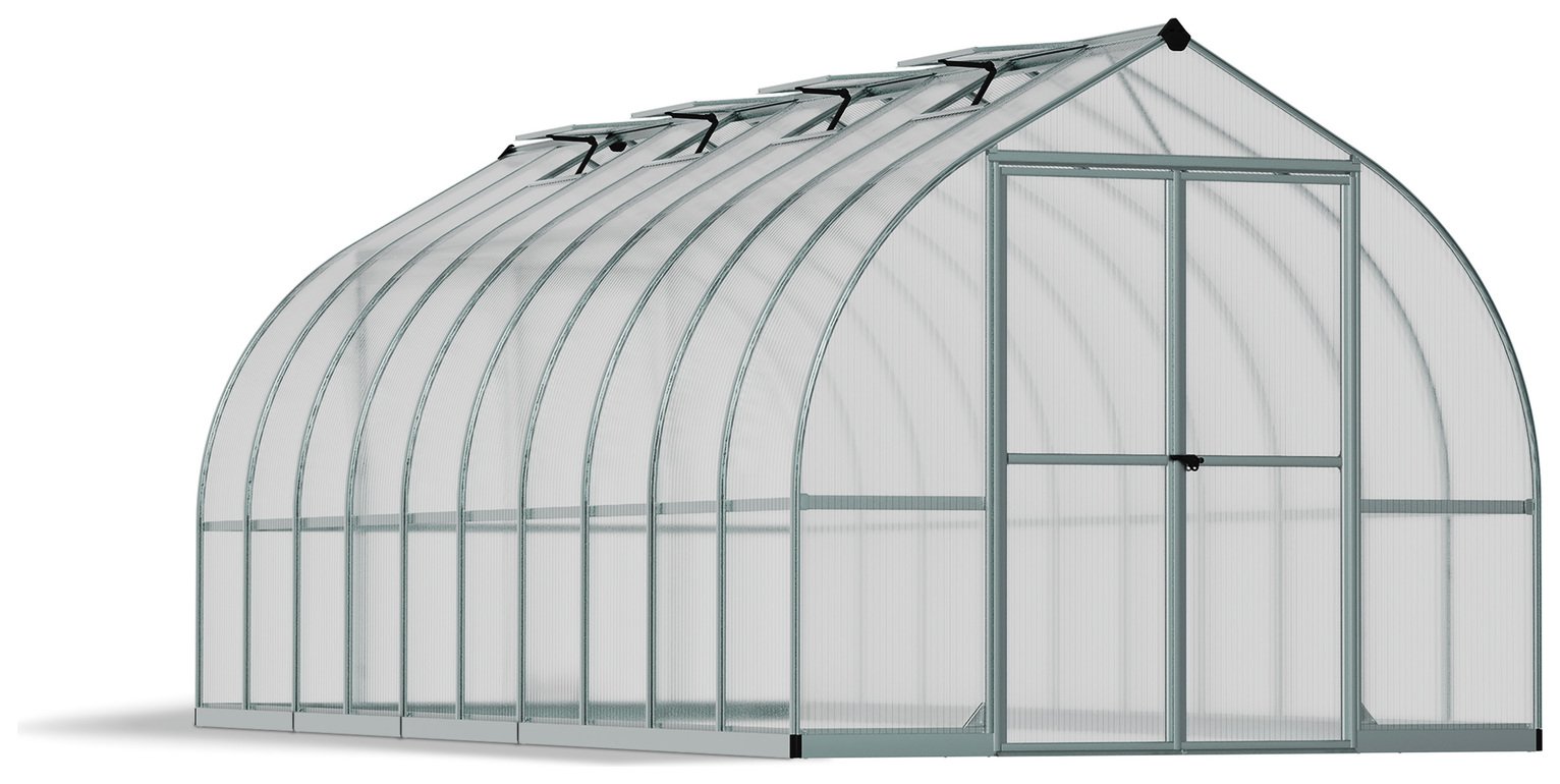Palram Canopia Bella Silver Greenhouse - 8 x 20ft