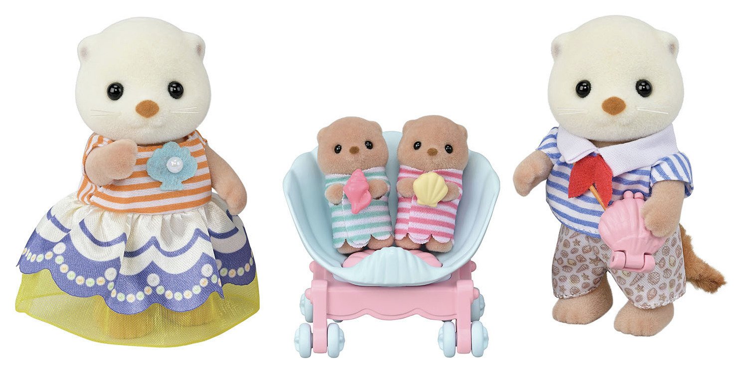 Sylvanian Families Sea Otter Family Playset