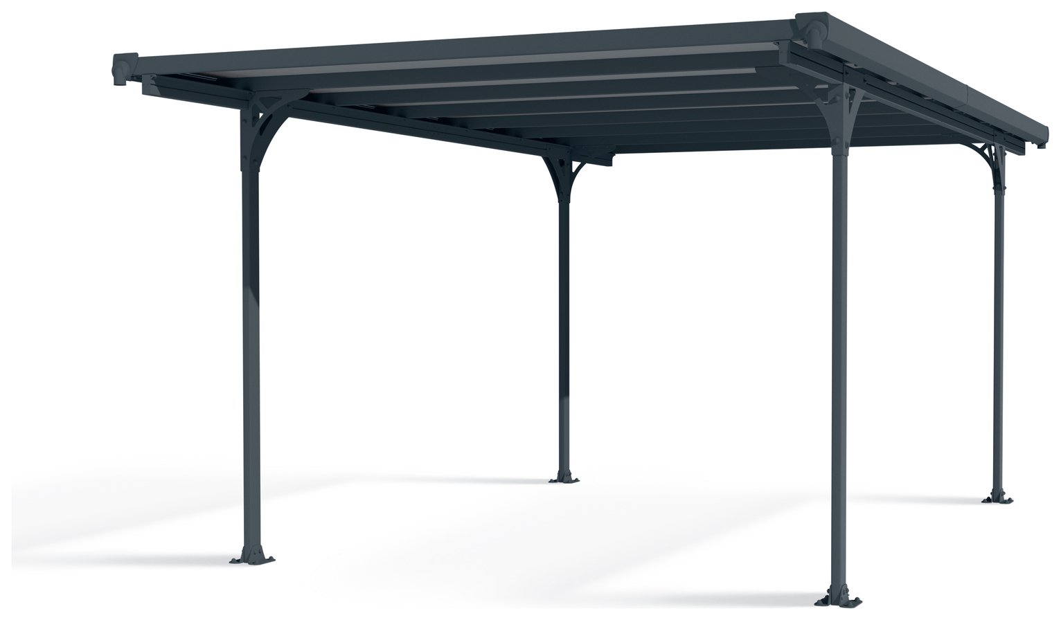 Palram Canopia 5000mm Carport Verona - Grey