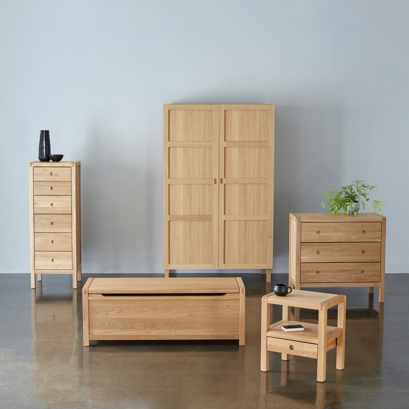Habitat Radius 3 Piece Furniture Set - Oak