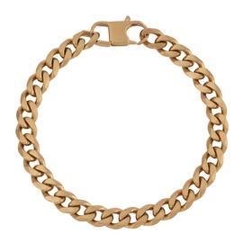 Revere Men's Stainless Steel Gold Colour Bracelet
