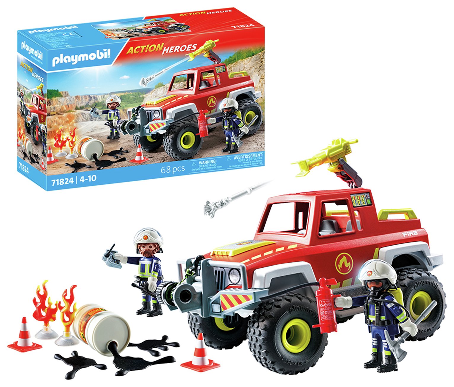 Playmobil Fire Rescue Truck