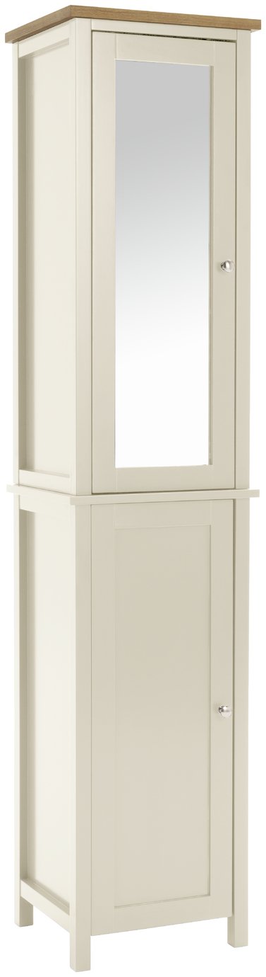 Argos Home Livingston Tallboy - Cream