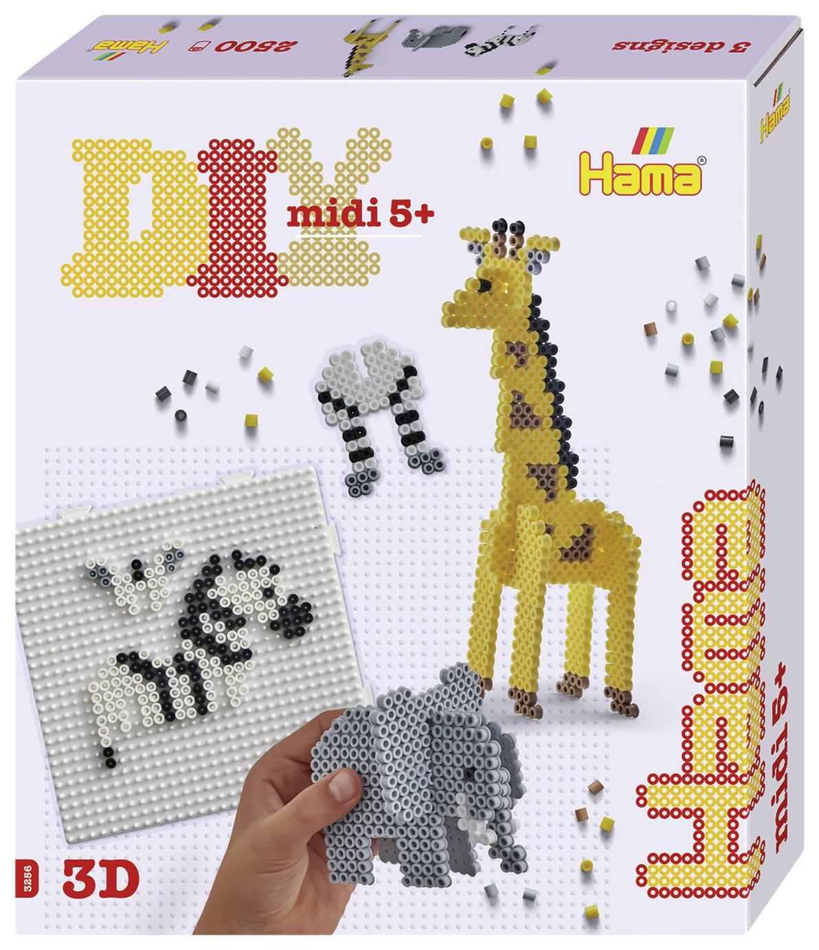 Hama Beads 3D Safari Gift Box