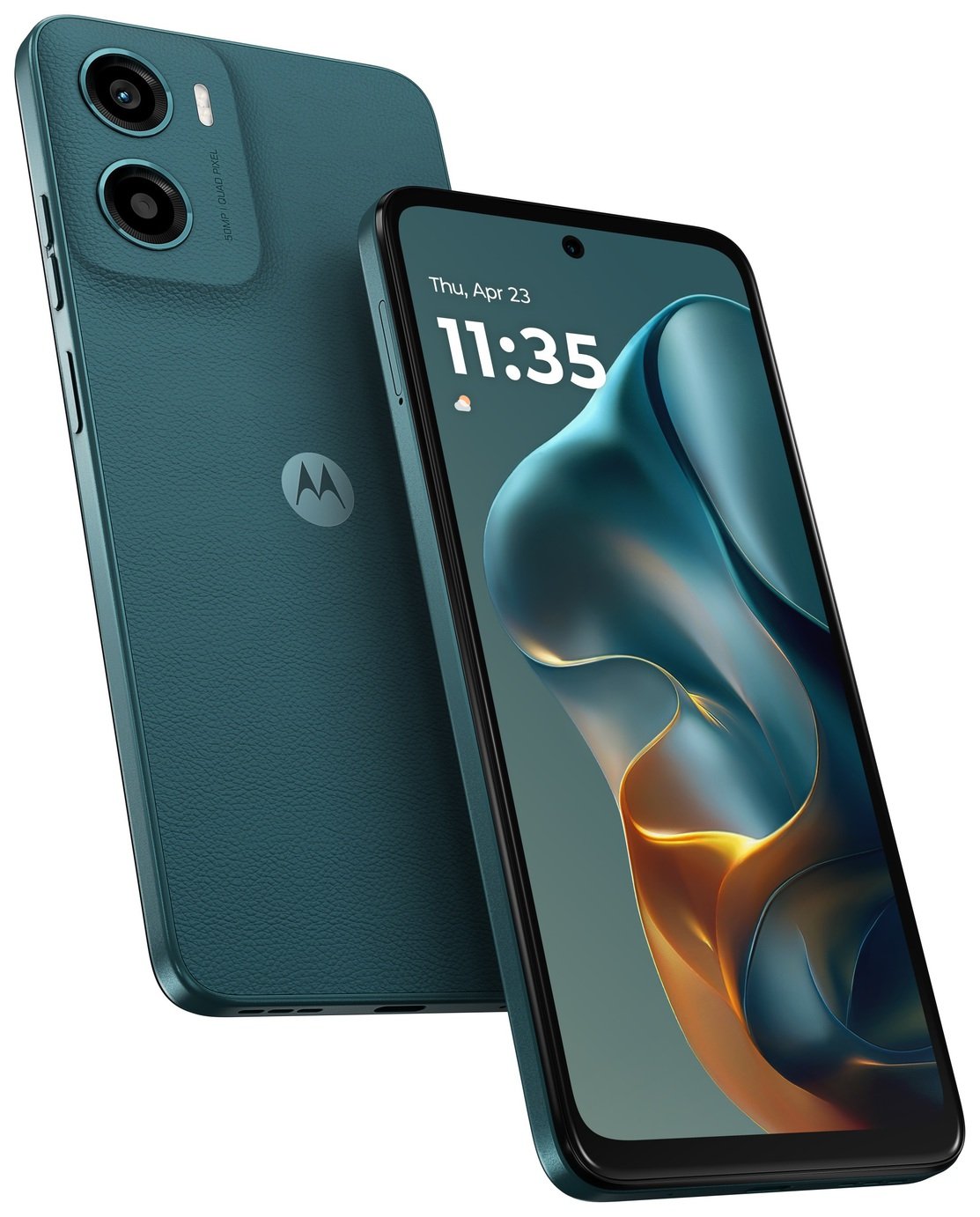 SIM Free Motorola G05 64GB Mobile Phone - Forest Green