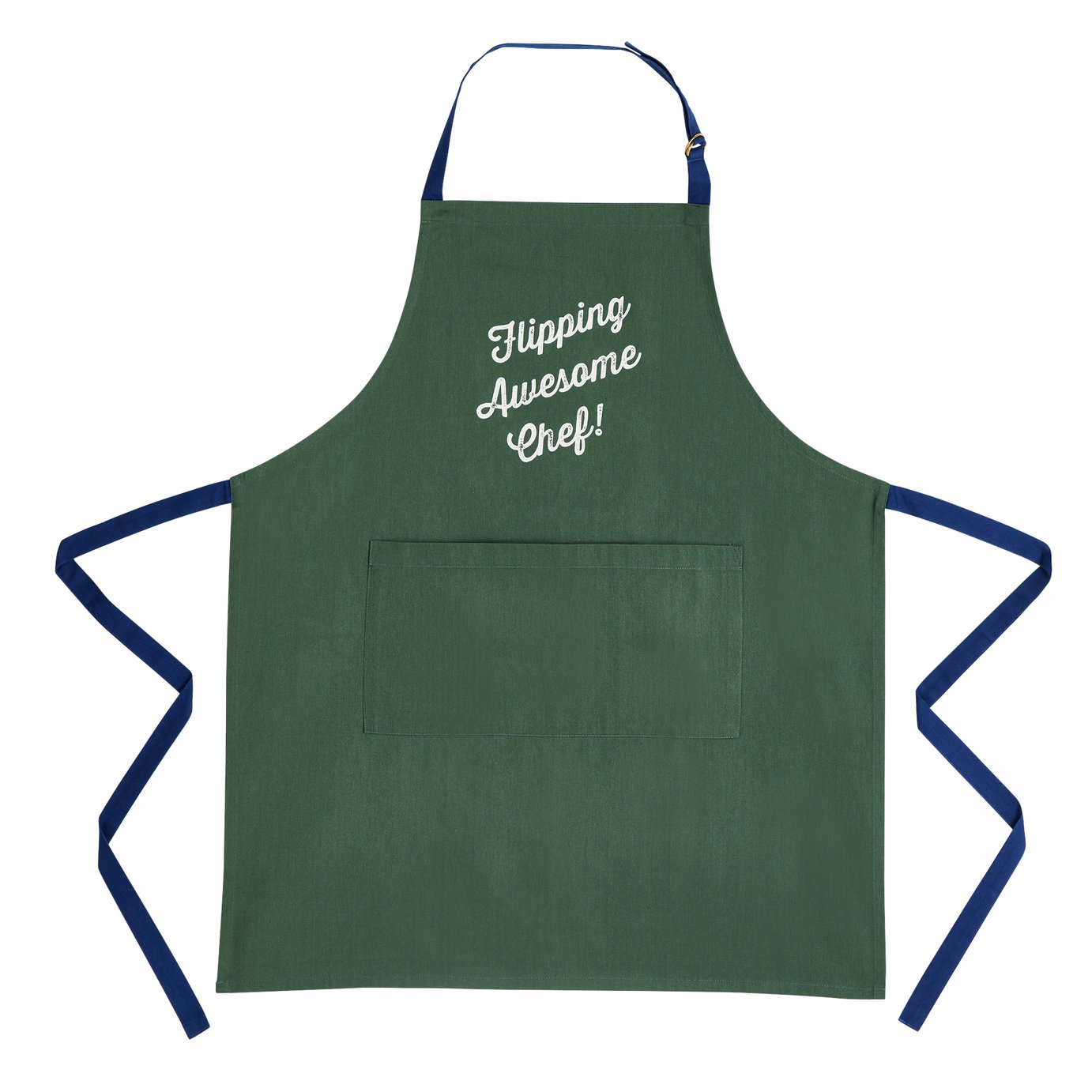 Home Flipping Awesome Chef Apron - Green