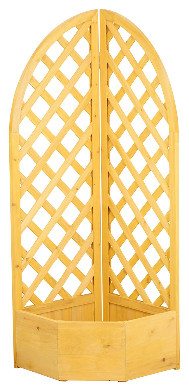 Mcgregor Corner Wooden Garden Planter