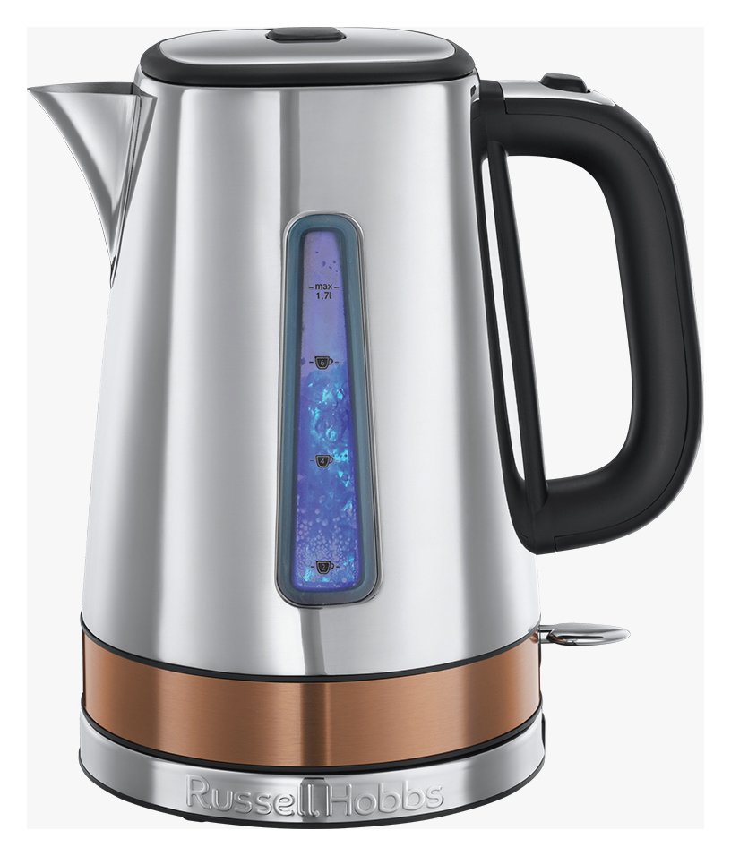 Russell Hobbs 24280 Luna Quiet Boil Jug Kettle - Metallic