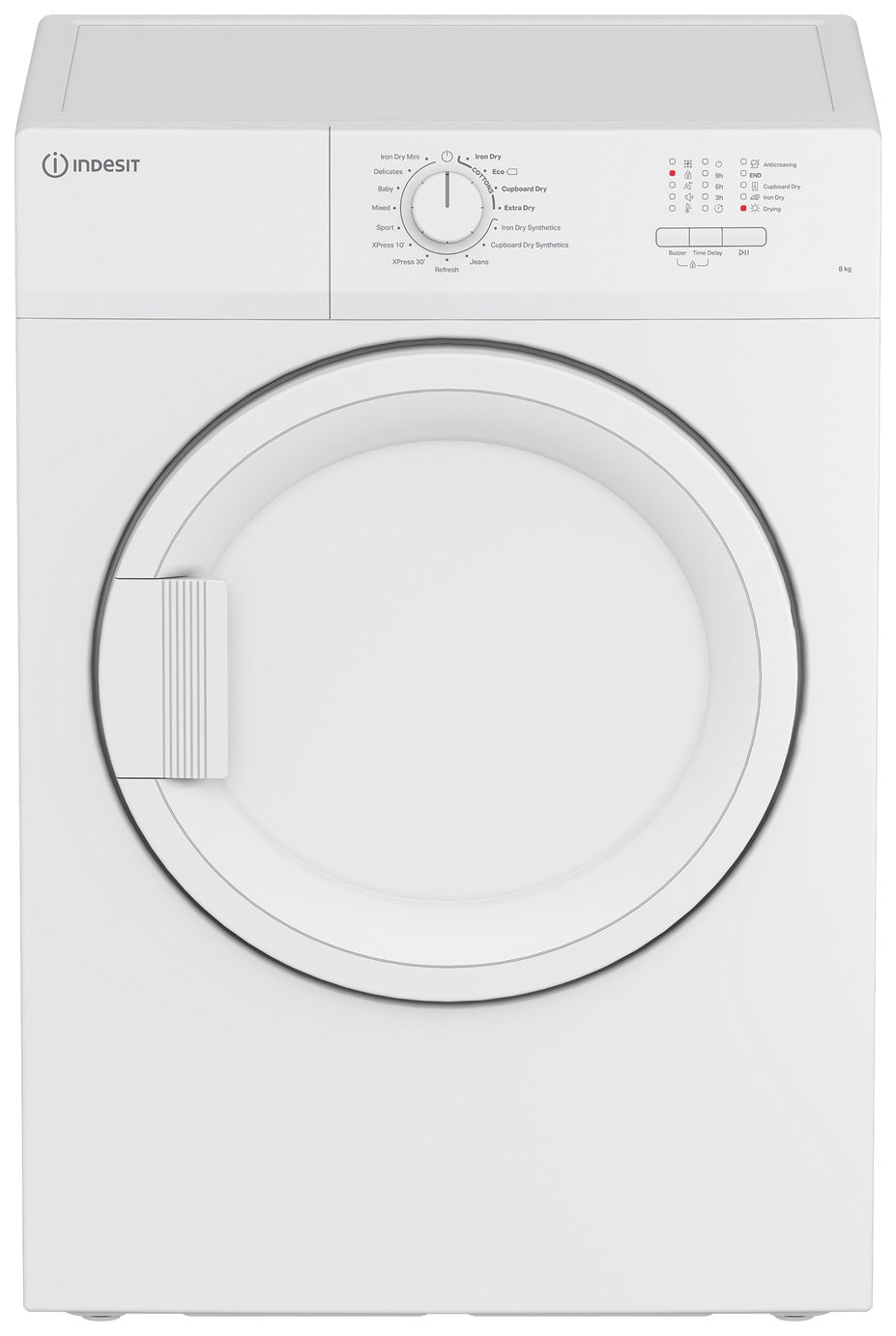 Indesit CYDA81WWGLUK 8KG Vented Tumble Dryer - White