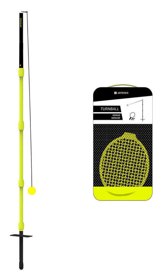 Decathlon Speedball Set (1 Post, 1 Racket And 1 Case)