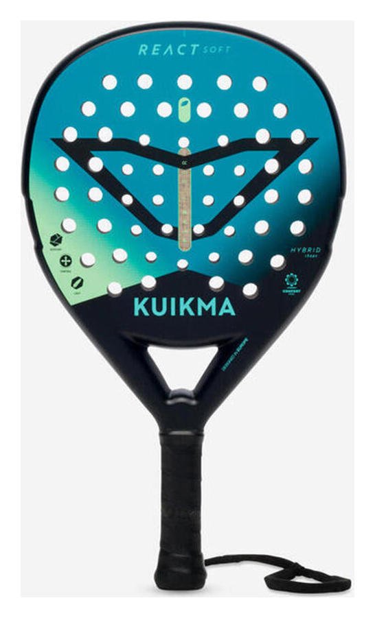 Buy Decathlon Padel Racket Soft Comfort Black Yellow Tennis