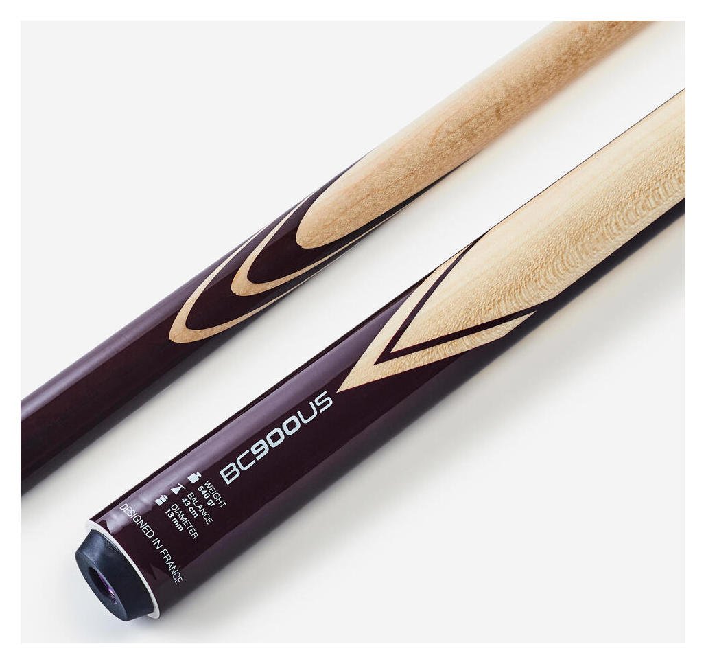 Decathlon 2-Piece 1/2-Jointed Pool Cue 13 Mm 900 Us