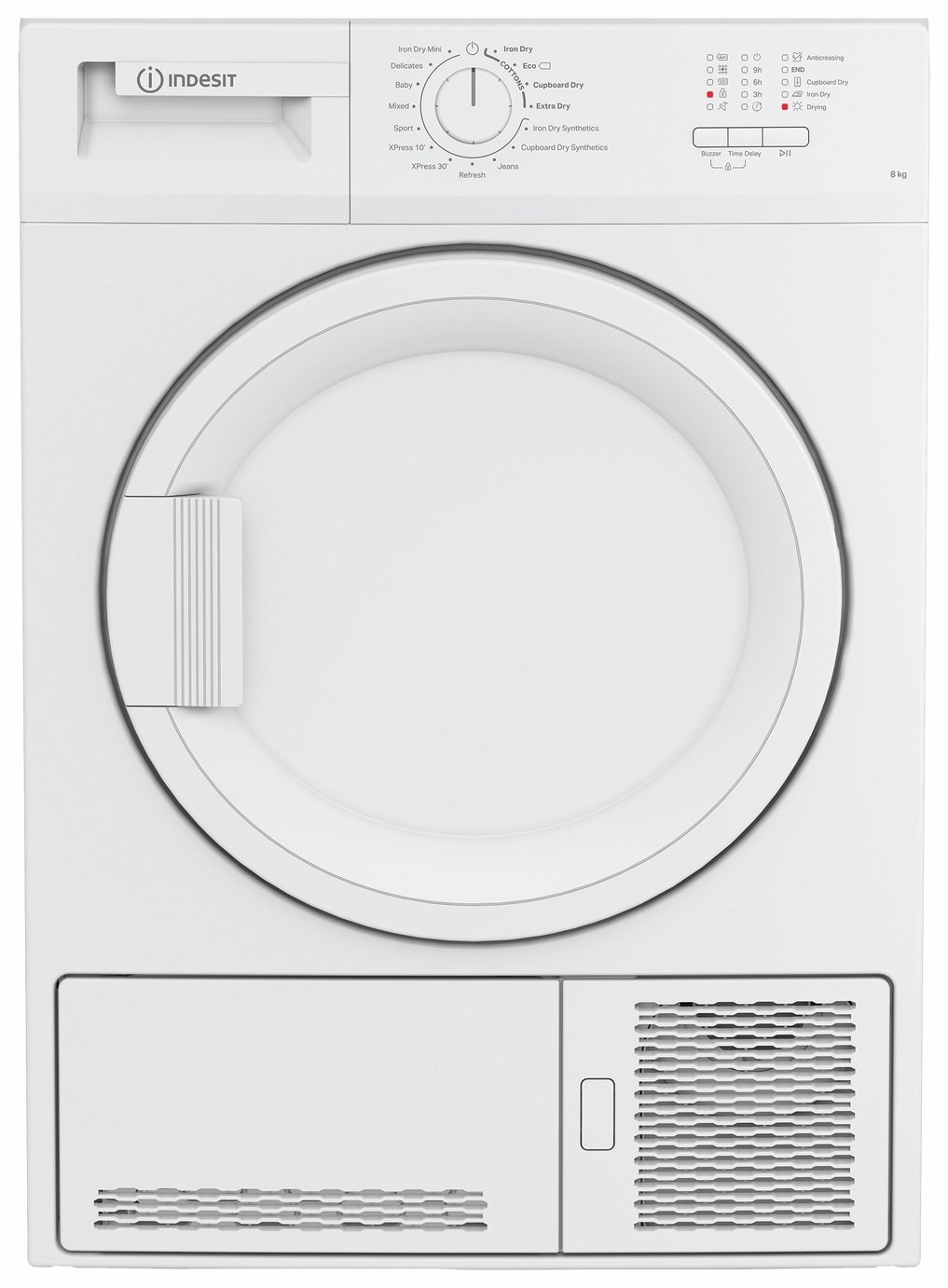Indesit CYDC82WWGLUK 8KG Condenser Tumble Dryer - White