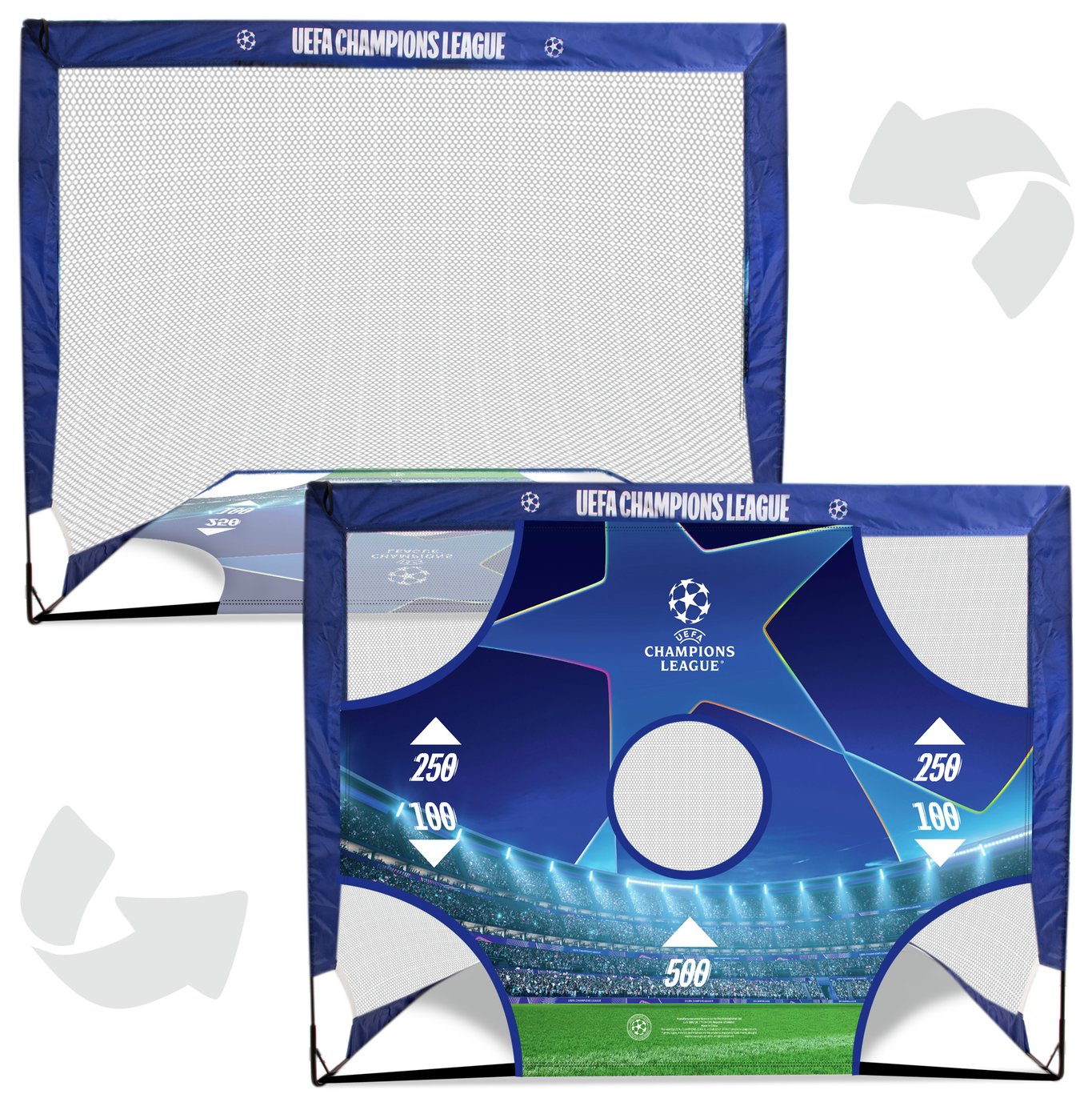 UEFA Champions League 4ft x 3ft Flexi Goal