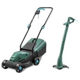 McGregor 31cm 1200W Electric Mower & 23cm 320W Grass Trimmer
