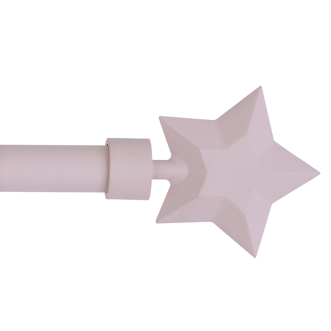 Argos Home Pink Extendable Curtain Pole - 120cm - 210cm