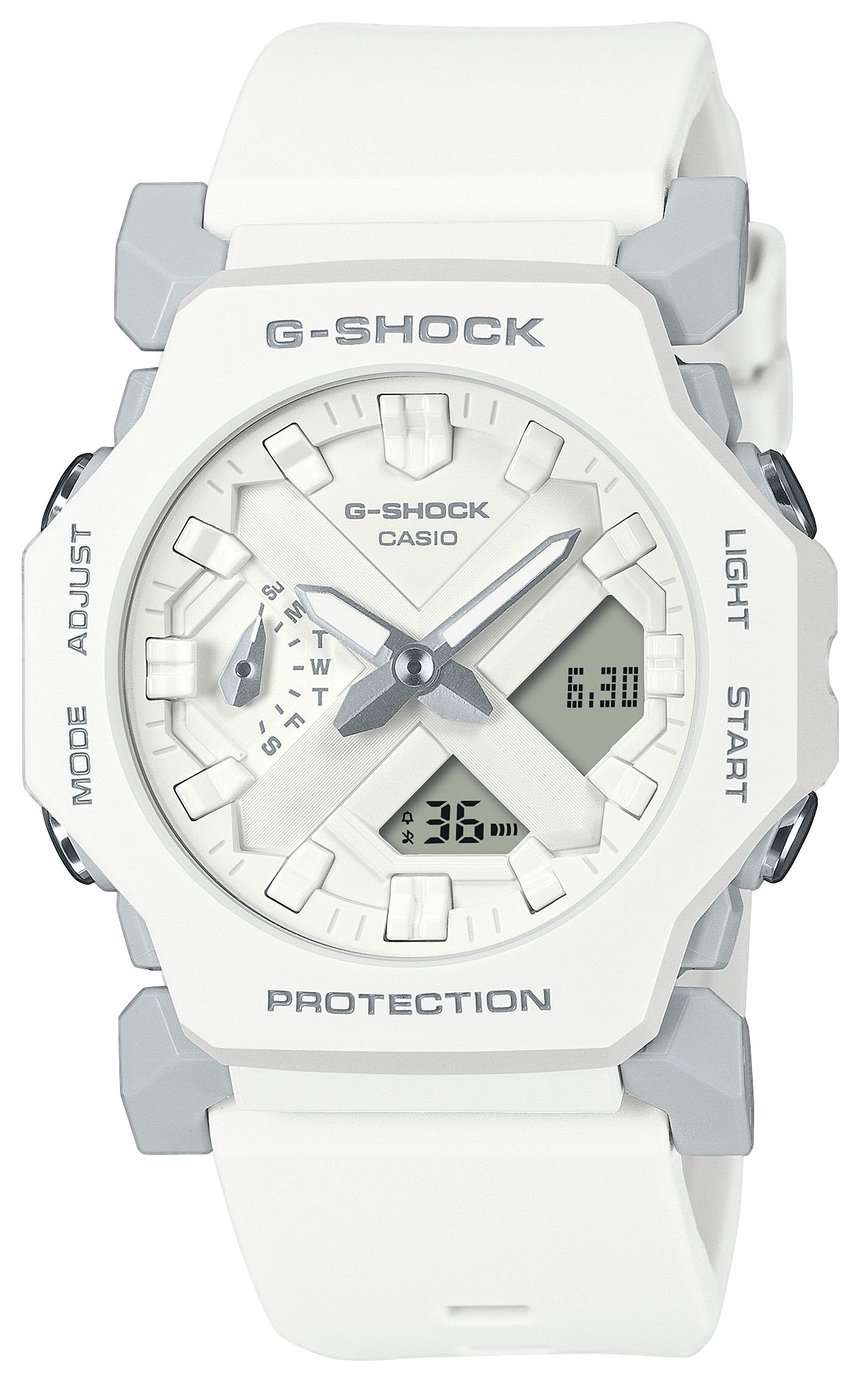 Casio G-SHOCK  Men's Digital Display White Bracelet Watch