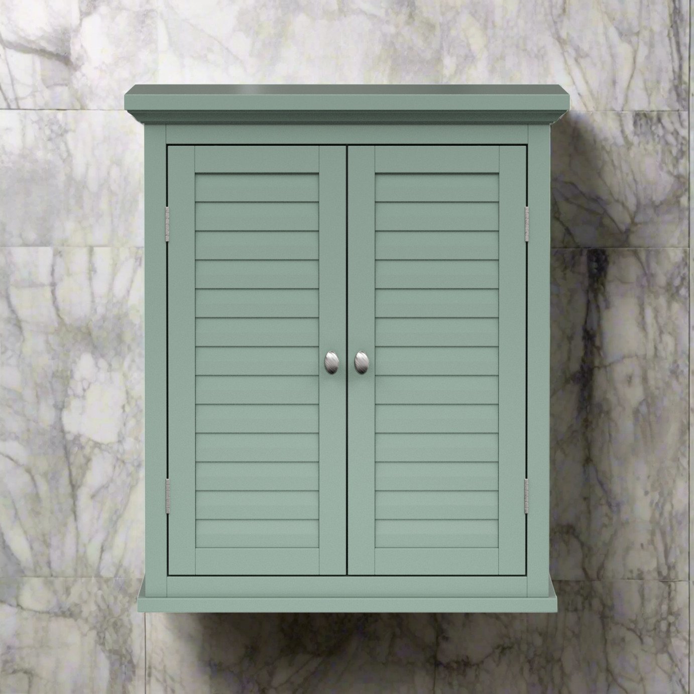 Teamson Glancy 2 Door Wall Cabinet - Sage Green