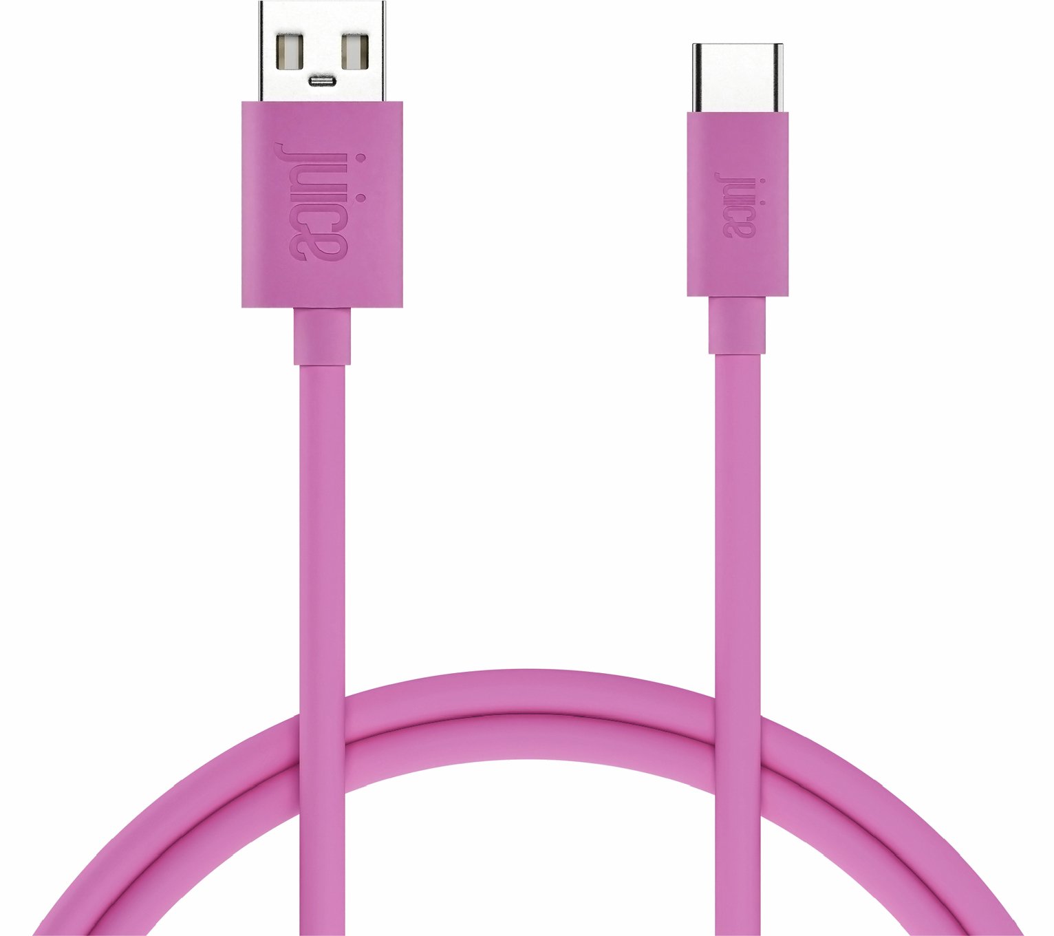 Juice 2m USB Type-C Charging Cable - Pink