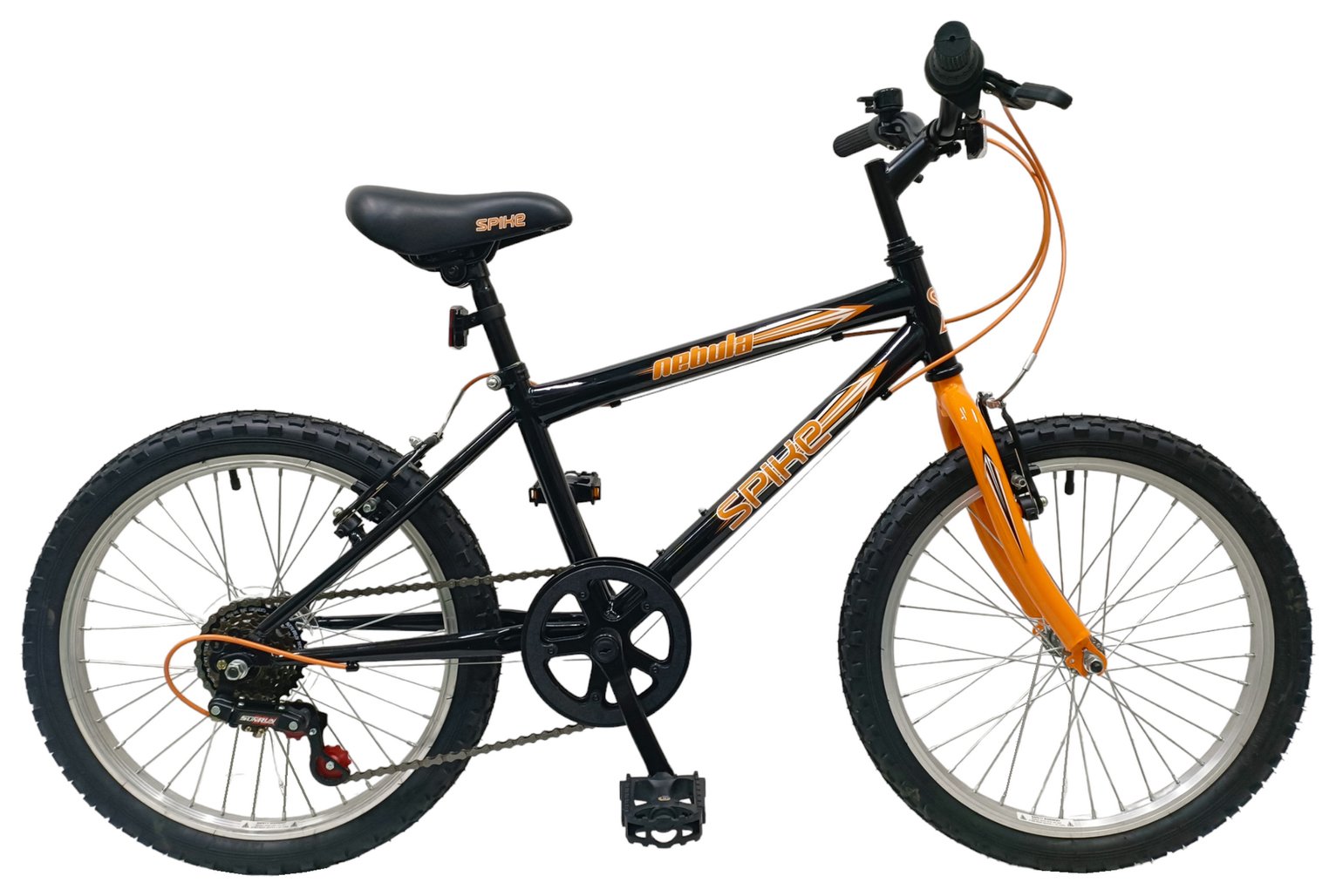 Spike 20 inch Wheel Size Boys Mountain Bike - Black