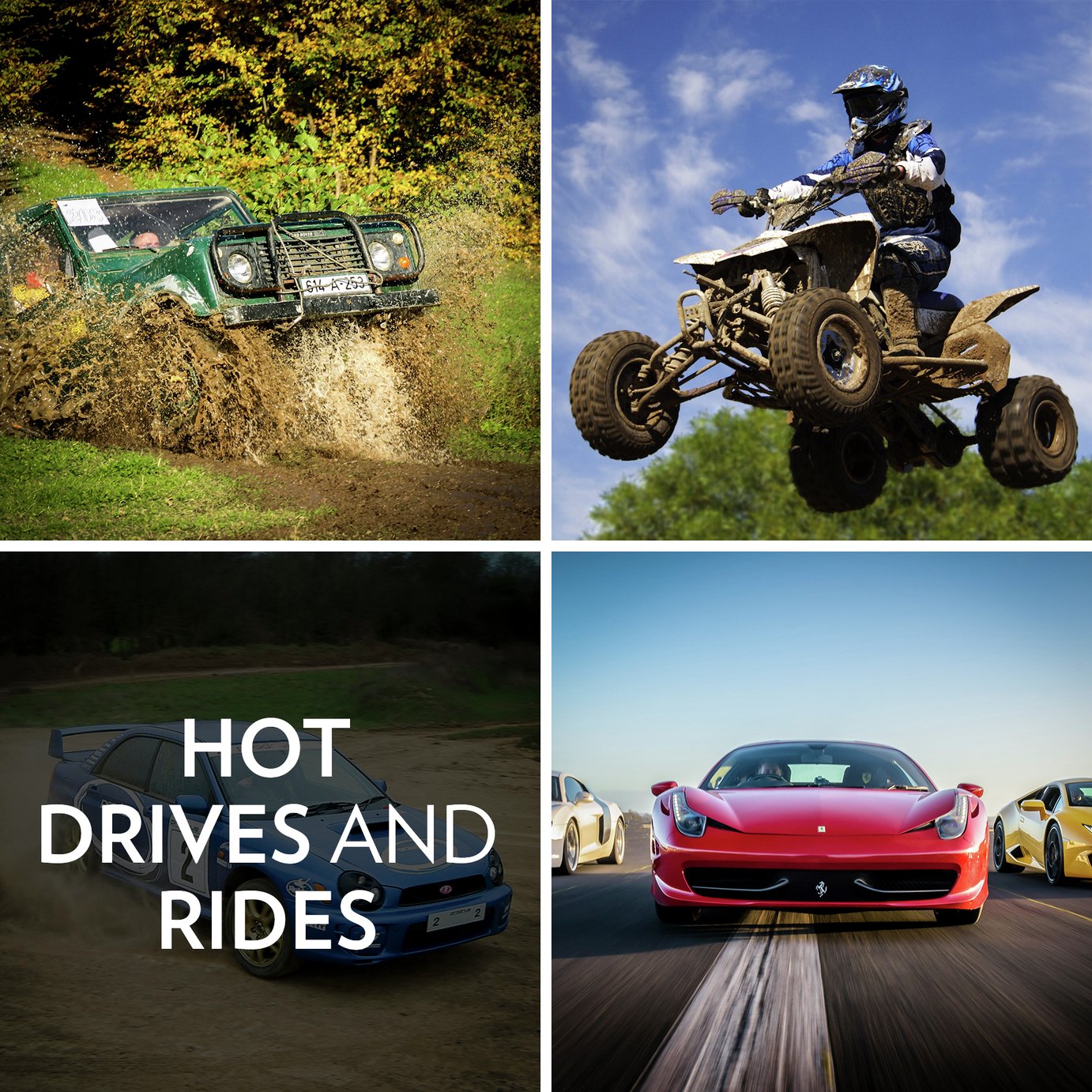 Activity Superstore Hot Drives & Rides Gift Digital Download