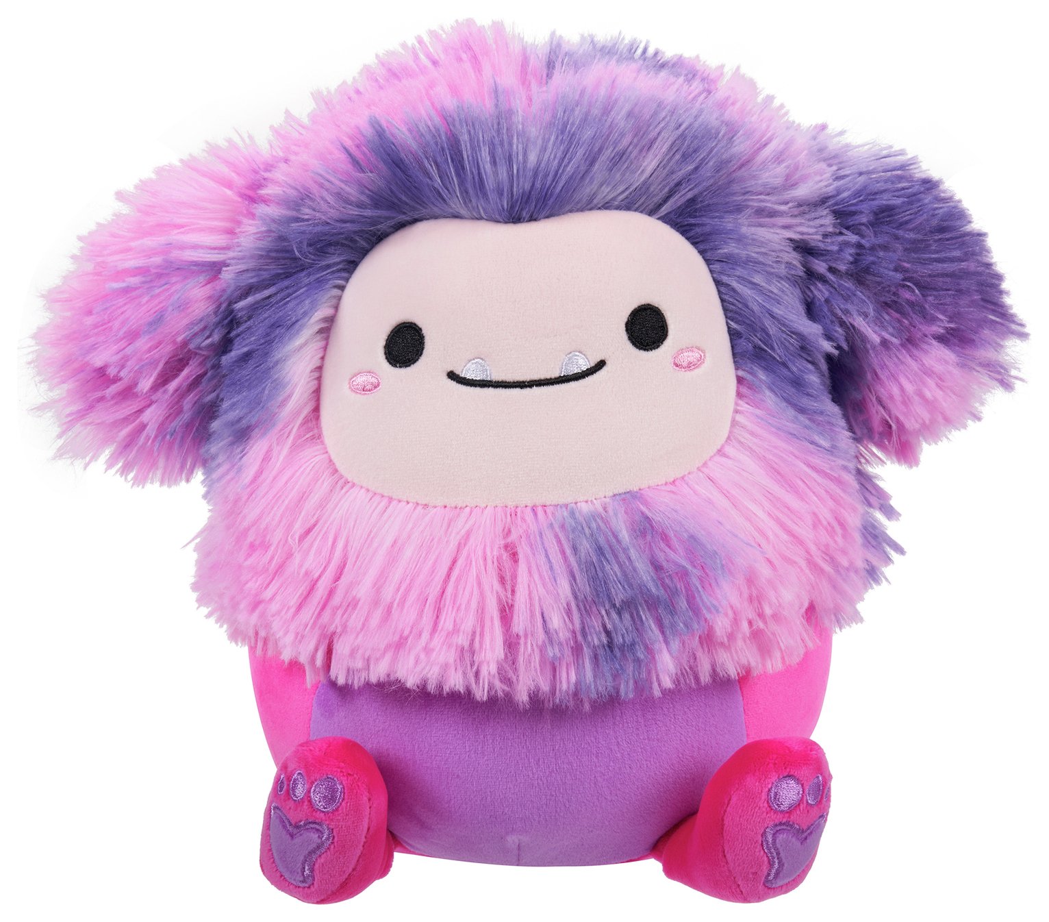 Squishmallows 7.5'' Woxie Magenta Bigfoot Plush