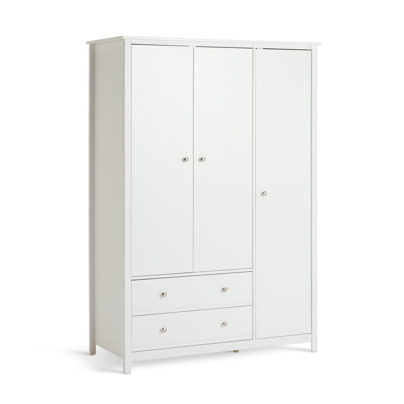 Habitat Brooklyn 3 Door Wardrobe - White