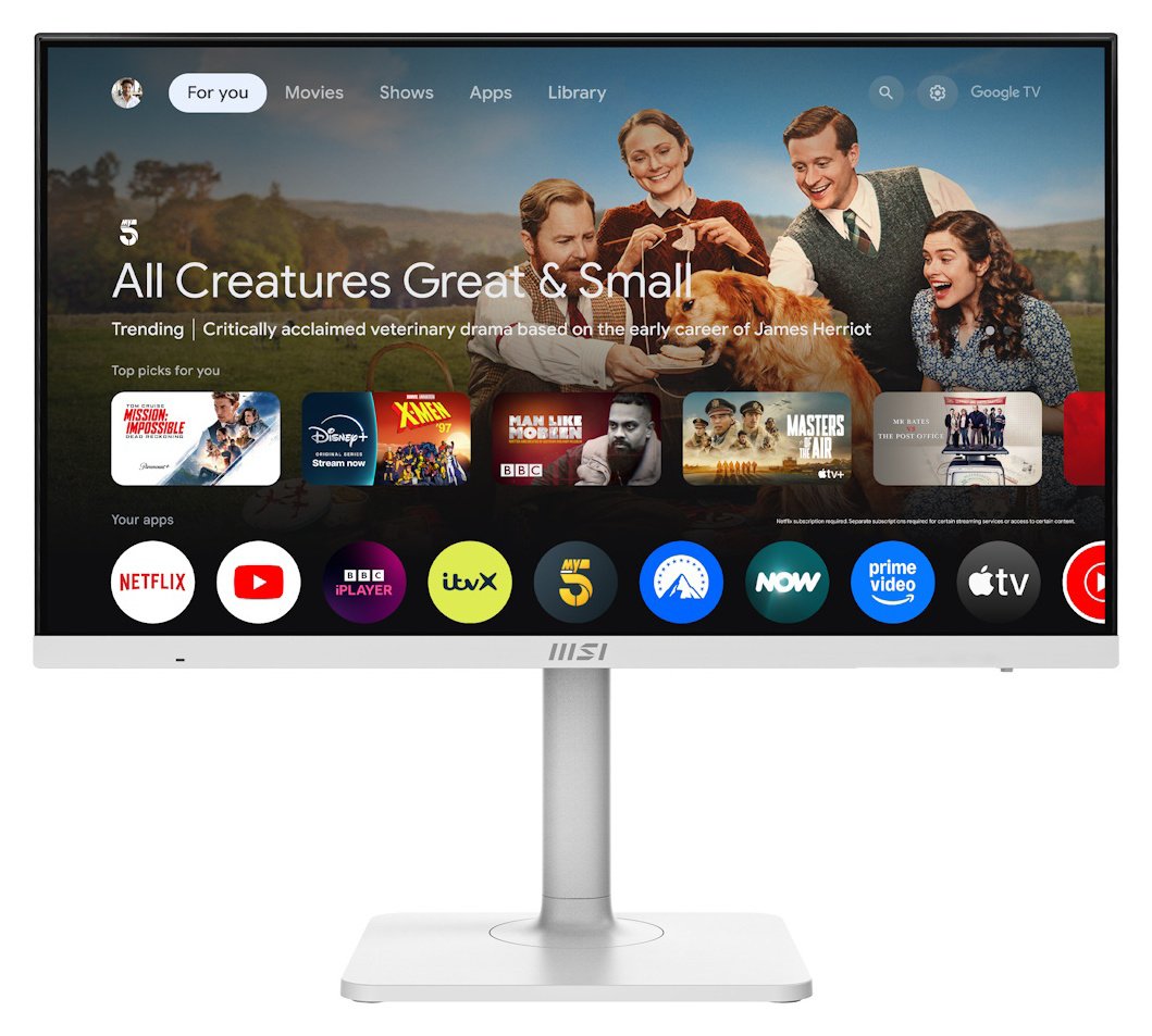 MSI Modern MD272UPSW 27 Inch 60Hz IPS 4K UHD Smart Monitor