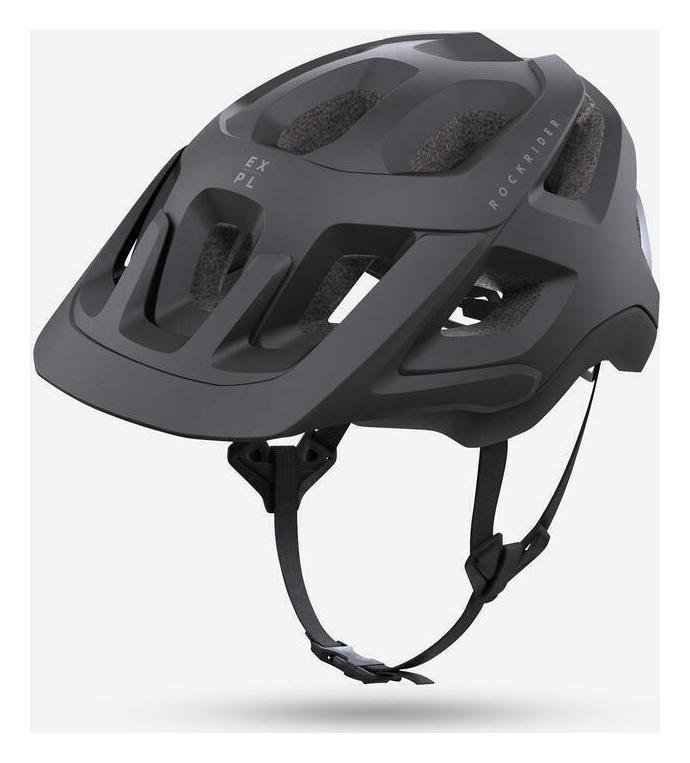 Decathlon Mountain Bike Helmet 500 - Black M/55-59cm