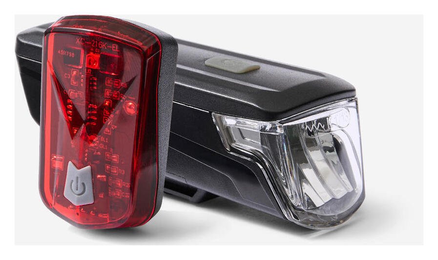 Decathlon Front/Rear USB Bike Light Kit ST510