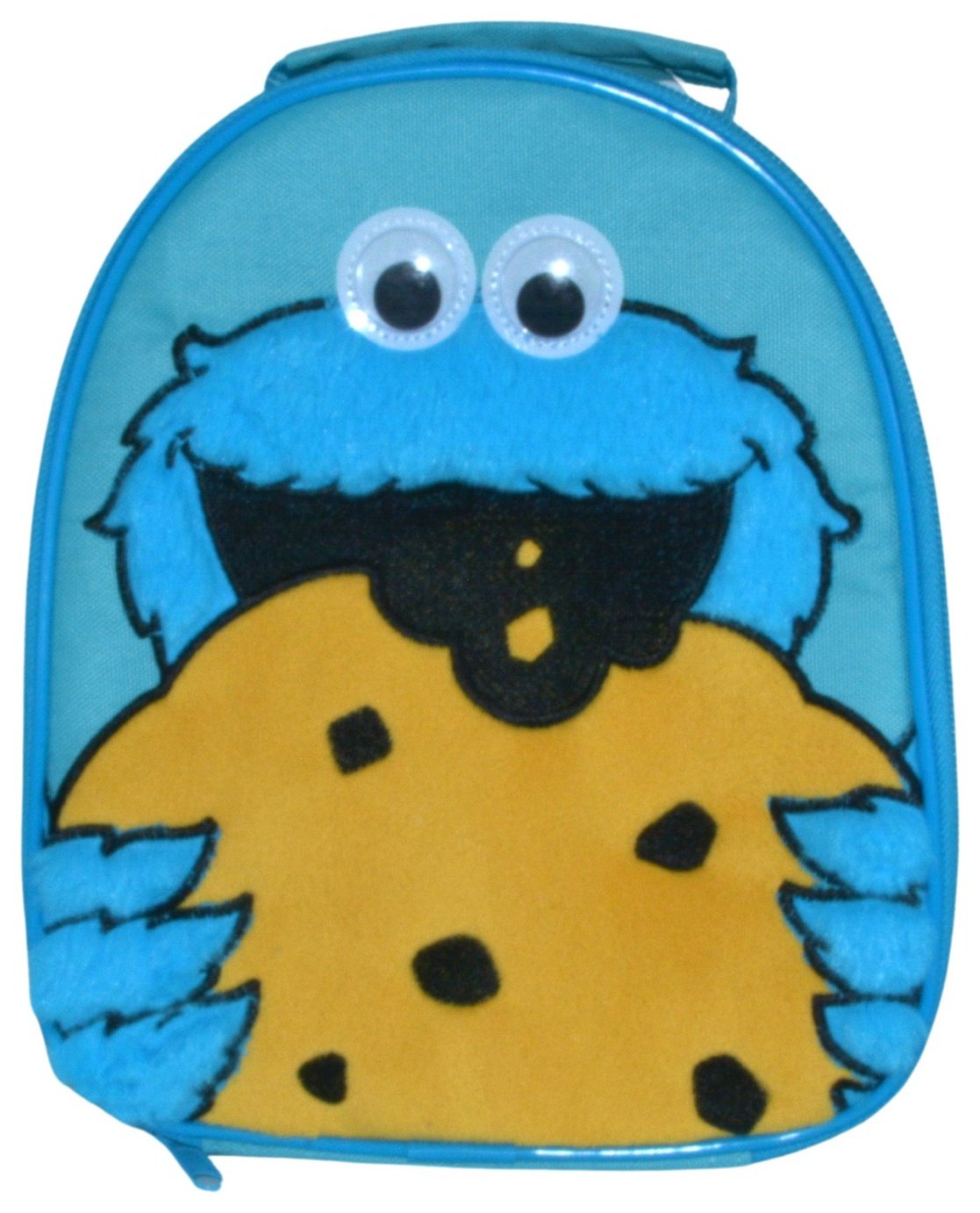 Hox Sesame Street Cookie Monster Furry Lunch Bag