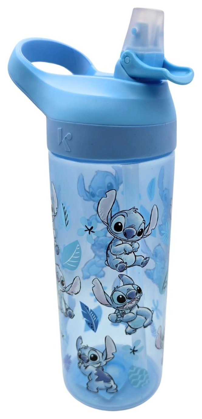 Hox Disney Stitch Atlantic Blue Sipper Water Bottle - 600ml