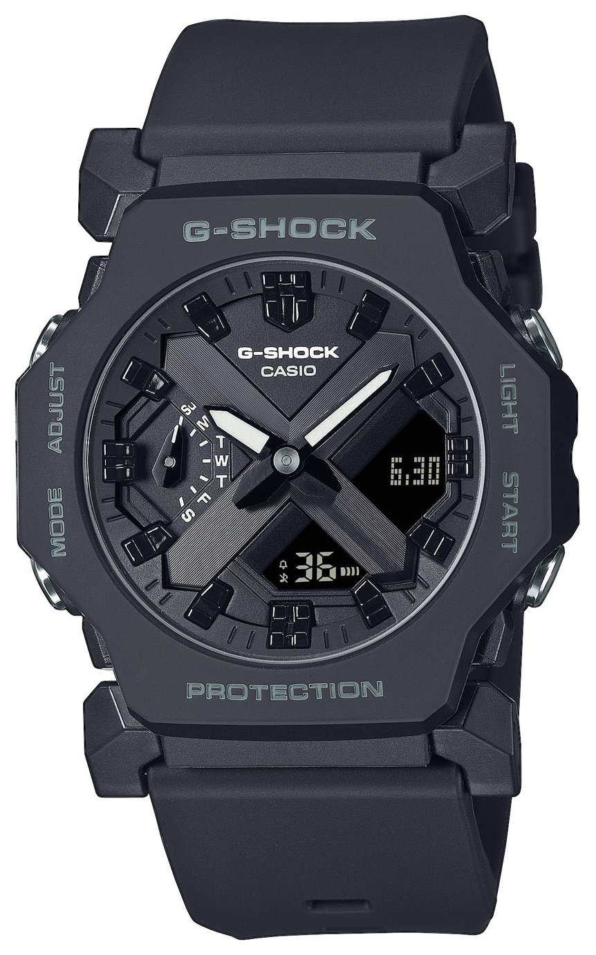 Casio G-SHOCK Men's Digital Display Black Strap Watch
